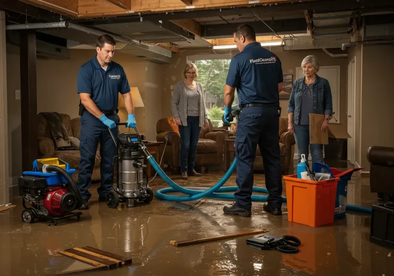 Basement Water Extraction and Removal Techniques process in Crest, CA